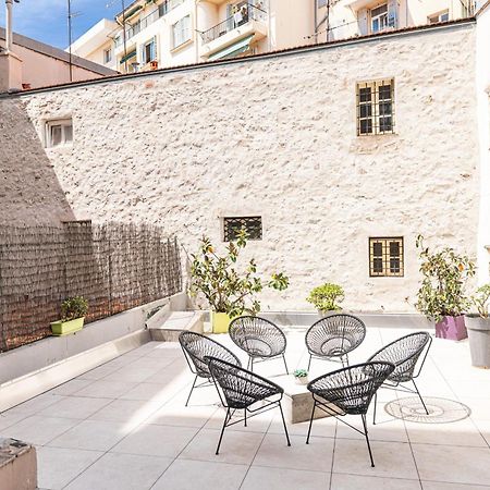 Amazing 3 Bdrs&Garden Place du Pin Parking ! Nizza Exterior foto