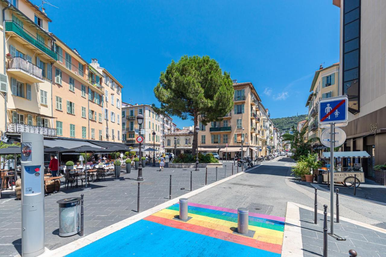 Amazing 3 Bdrs&Garden Place du Pin Parking ! Nizza Exterior foto