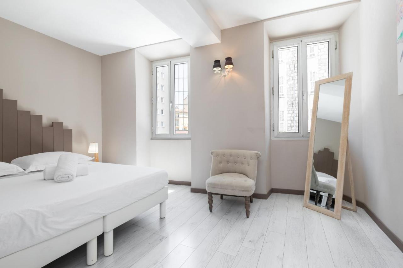 Amazing 3 Bdrs&Garden Place du Pin Parking ! Nizza Exterior foto