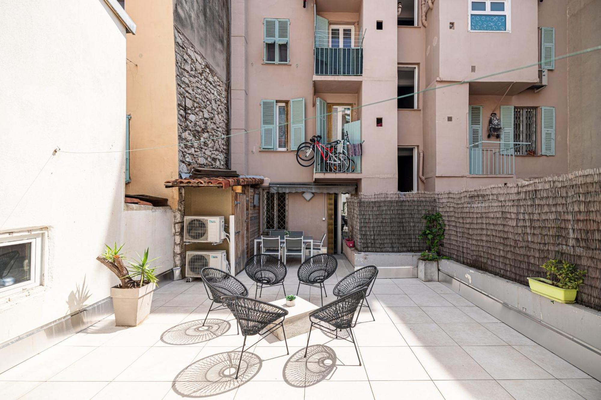 Amazing 3 Bdrs&Garden Place du Pin Parking ! Nizza Exterior foto