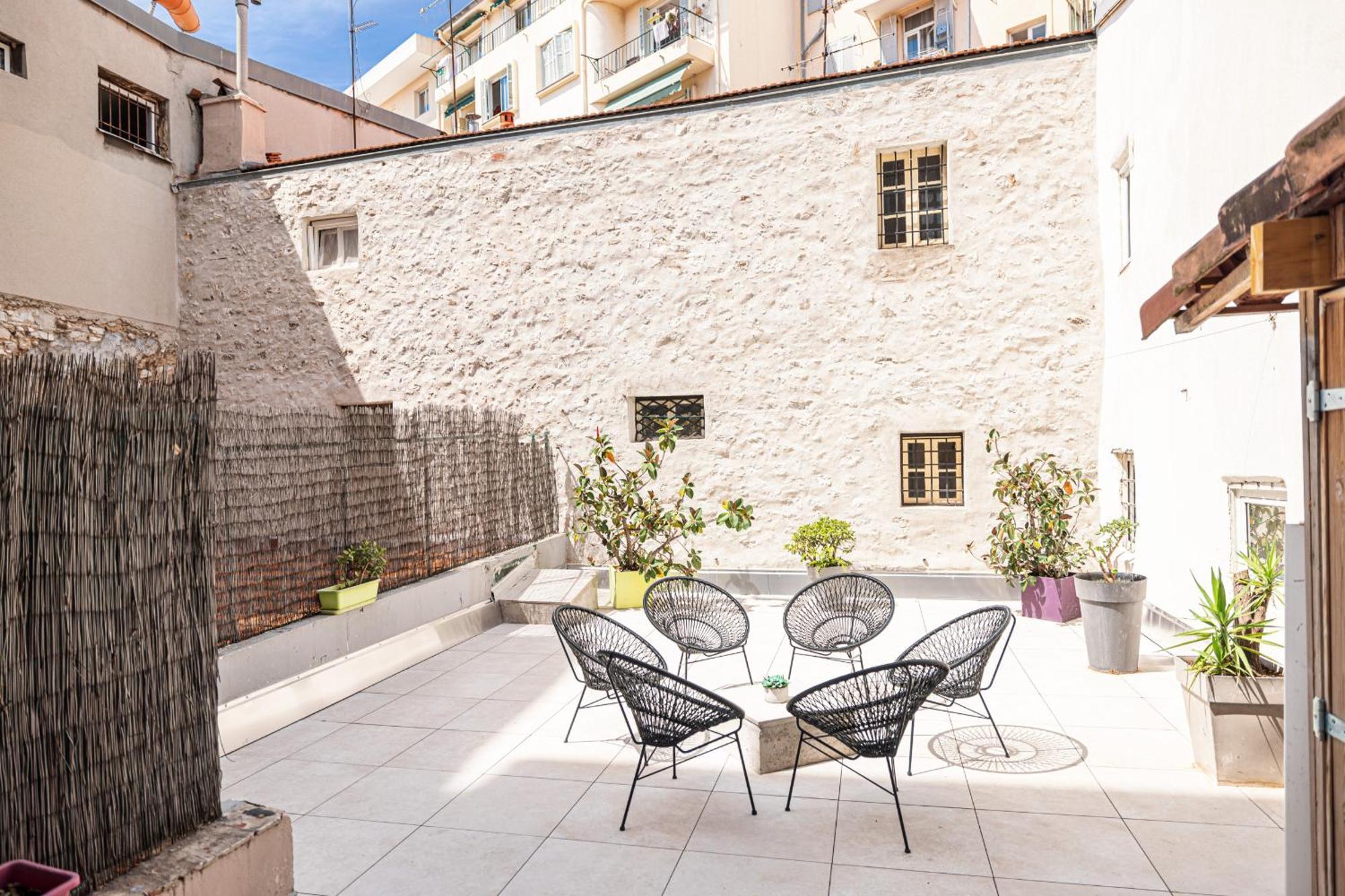 Amazing 3 Bdrs&Garden Place du Pin Parking ! Nizza Exterior foto