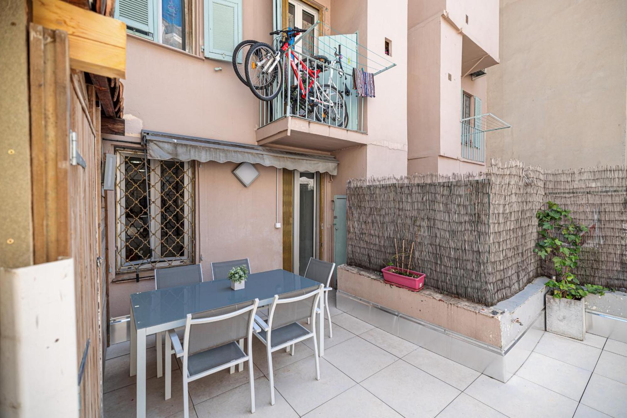 Amazing 3 Bdrs&Garden Place du Pin Parking ! Nizza Exterior foto